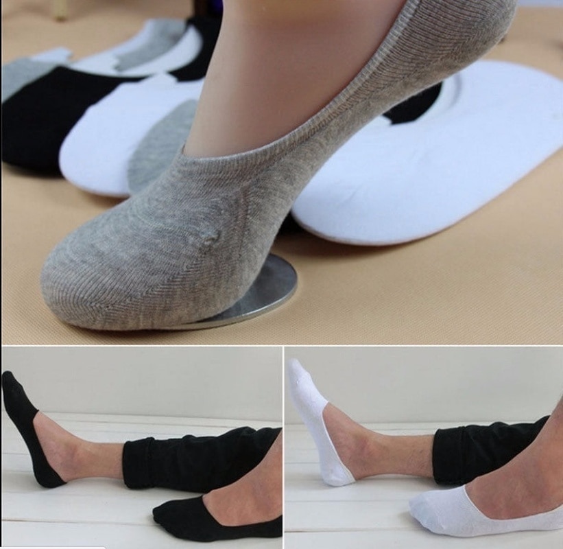 5 paire été chaussettes décontracté 100% coton femmes/hommes Invisible coupe basse coton bateau antidérapant mocassins pas de spectacle chaussettes