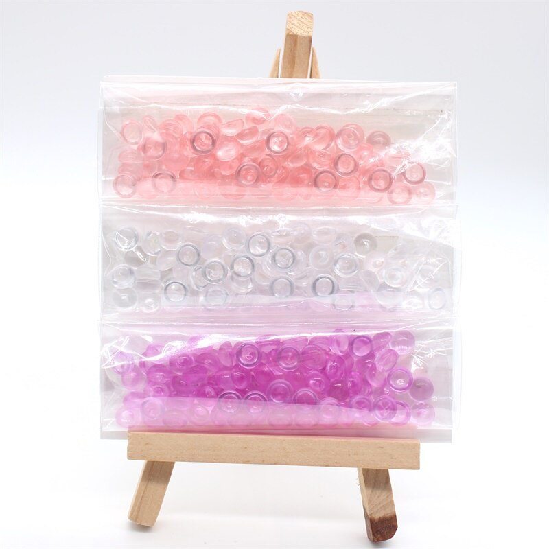 INNSPIRO Transparente Pailletten 7mm - 500g Packung Für Bastelprojekte