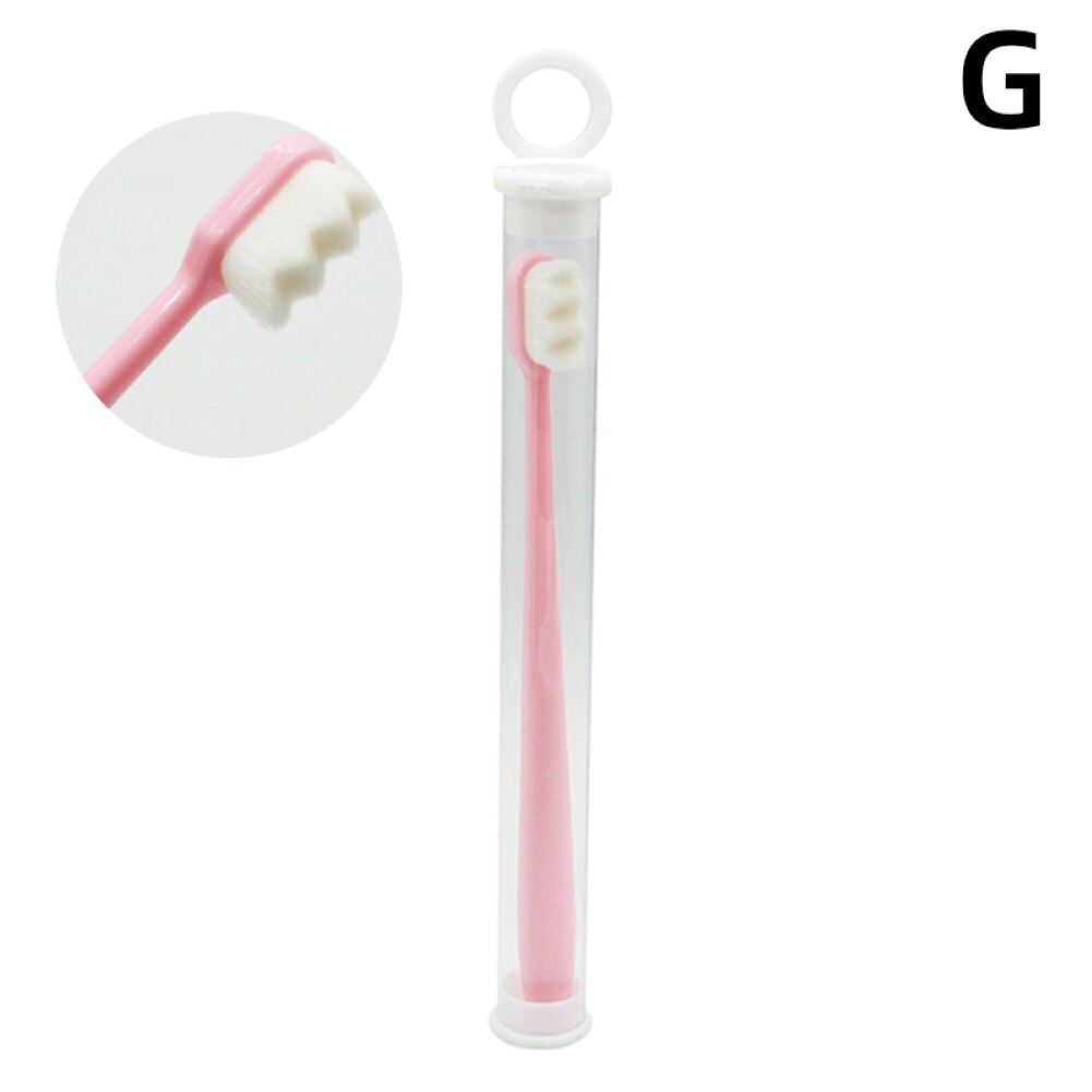 Portable Ultra-fine Soft Bristles Oral Cleaning Toothbrush Dental Care Supplies: G