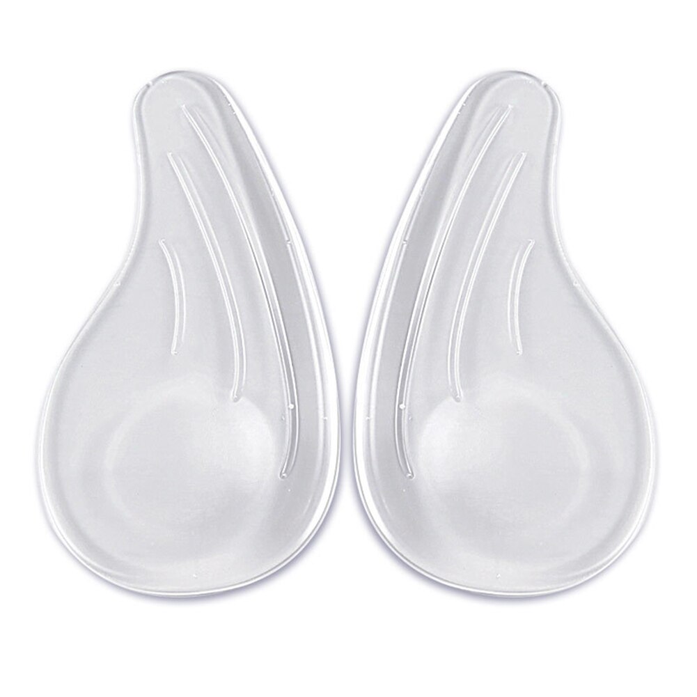 Heel Pad Correction Shoe Heel Inserts Insole Comfortable Soft Breathable Inserts For Foot Alignment Bow Leg Men Women: Clear 6pairs