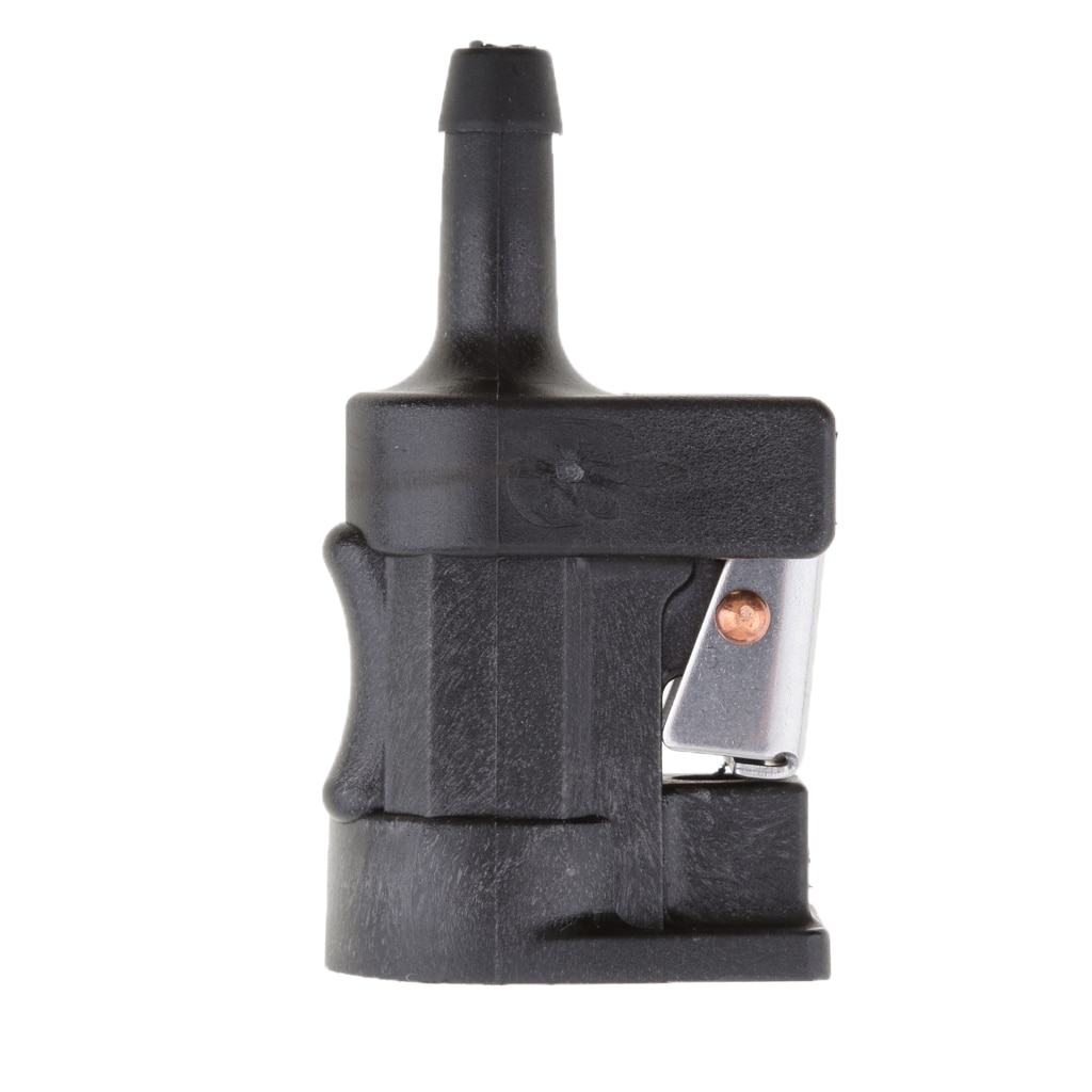 1/4 pulgadas macho manguera de combustible línea conector de tanque monta en el Motor línea de combustible conector junta para Motor fueraborda Yamaha