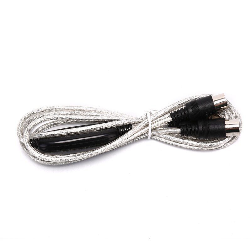 Music Editing Line Instrument Accessories Double Five-Pin Cable Electronic Keyboard MIDI Cable Musical Instrument
