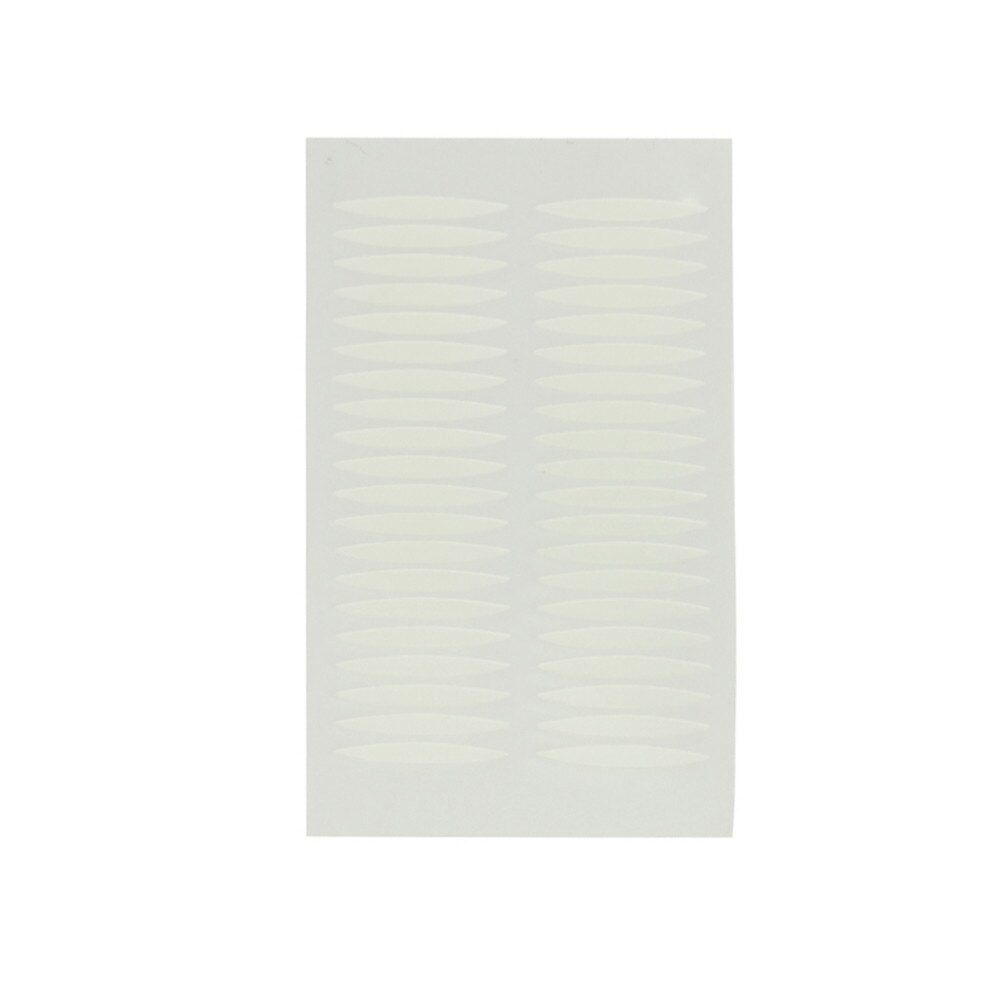 200 Pairs Olijf-vormige Ooglid Plakken-vormige Onzichtbare Dubbele Vouw Ooglid Shadow Tape Sticker Beauty Tool 2.5*0.3cm