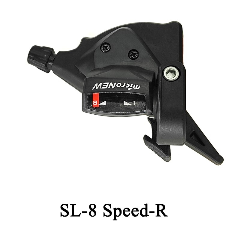 MicroNEW – ensemble de vitesses pour dérailleurs, 3x8, 24 vitesses, 8 S, levier avant, dérailleur, 8 vitesses, Compatible avec Shimano Sram: Right 8 Speed