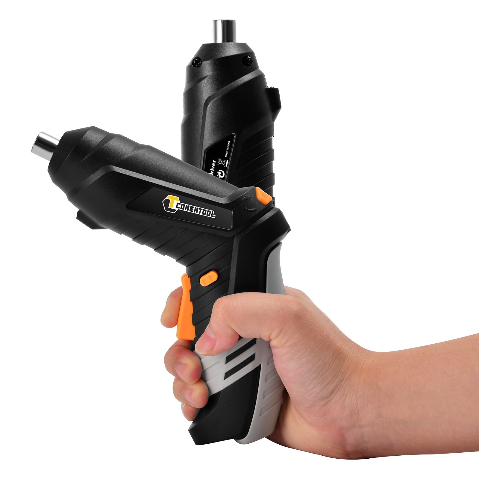 CONENTOOL Screwdriver 3.6V Cordless Electric Screw Driver Rechargeable Battery Mini Drill Adjustable Switch Power Tool Portable