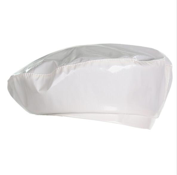 Bérets de Style coréen pour femmes, bonnet plat en cuir Pu, noir, rouge, bonnet plat, printemps automne
