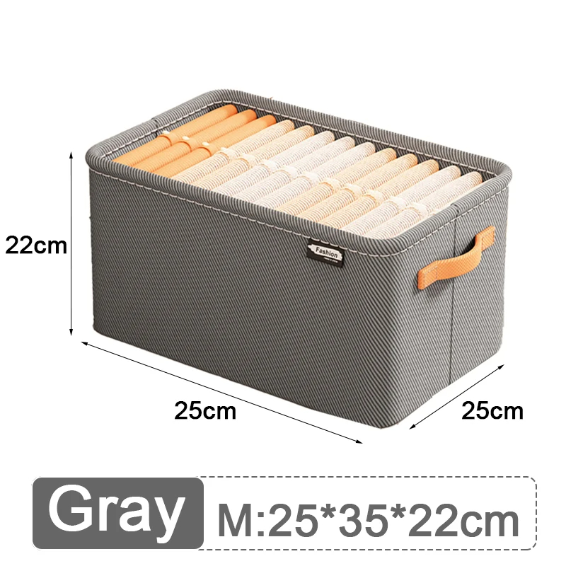 Armarios organizador de ropa, pantalones de gran capacidad, caja de almacenamiento para pantalones vaqueros, cajones de armario, ropa interior, calcetines, camiseta, organizador de guardarropa: Verde claro