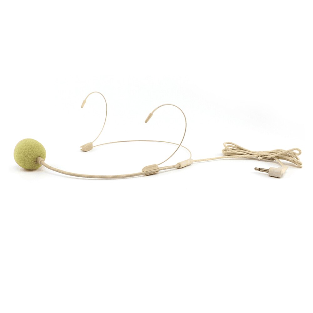 Ulanzi bekabelde microfoon headset docent tourgids optreden 3.5mm dubbele haak hoofdmicrofoon