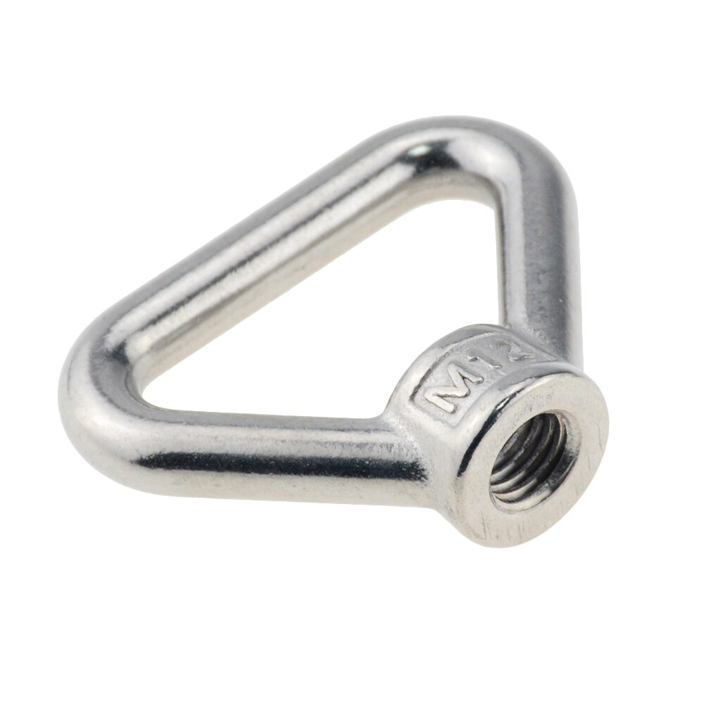 1PCS 304 Rvs M8 M10 M12 M14 M16 M20 M24 Marine Lifting Eye Moer Ring Moer Draad Driehoek ringen