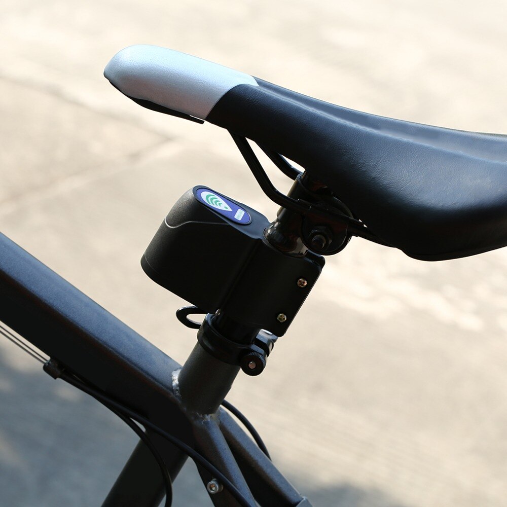 Professionele Anti-diefstal Fietsslot Fietsen Security Lock Afstandsbediening Trilalarm 105dB Bike Vibration Inbraakalarm