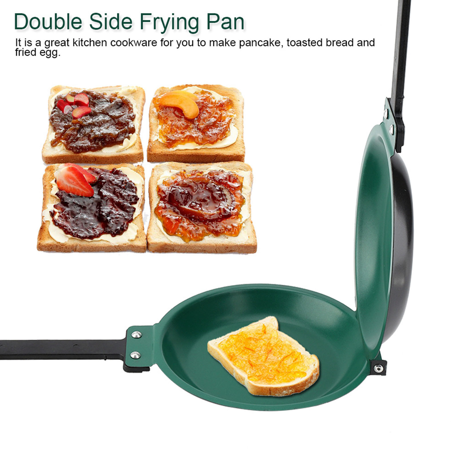 Double Side Titanium Steel Coating Frying Pan Pancake Maker Household Kitchen Cookware Kitchen Cookware Pancake Frying Pan