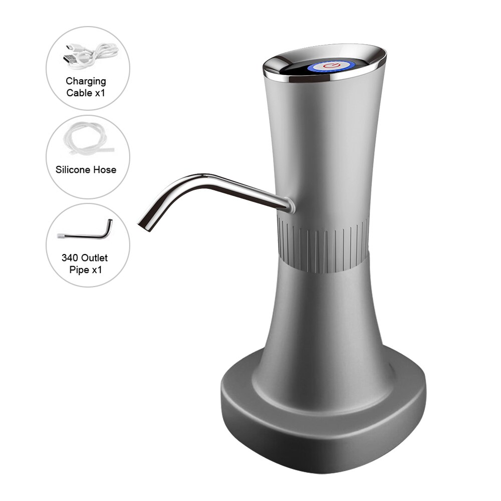 Water Bottle Pump Electric Water Dispenser Wireless Portable Electric Automatic Water Pump Bucket Bottle Dispenser