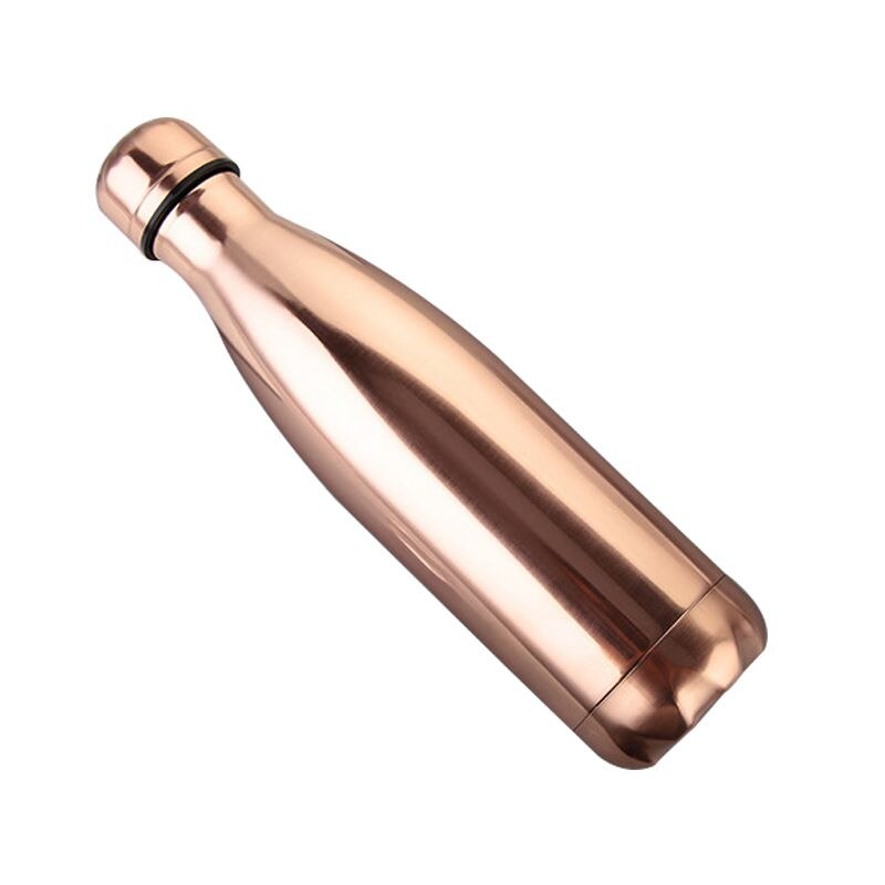 500 ml thermoskanne thermoskanne Expansion flasche wasser flasche kaffee tasse sport wasserkocher vakuum glaskolben galvanik flasche, rose gehen