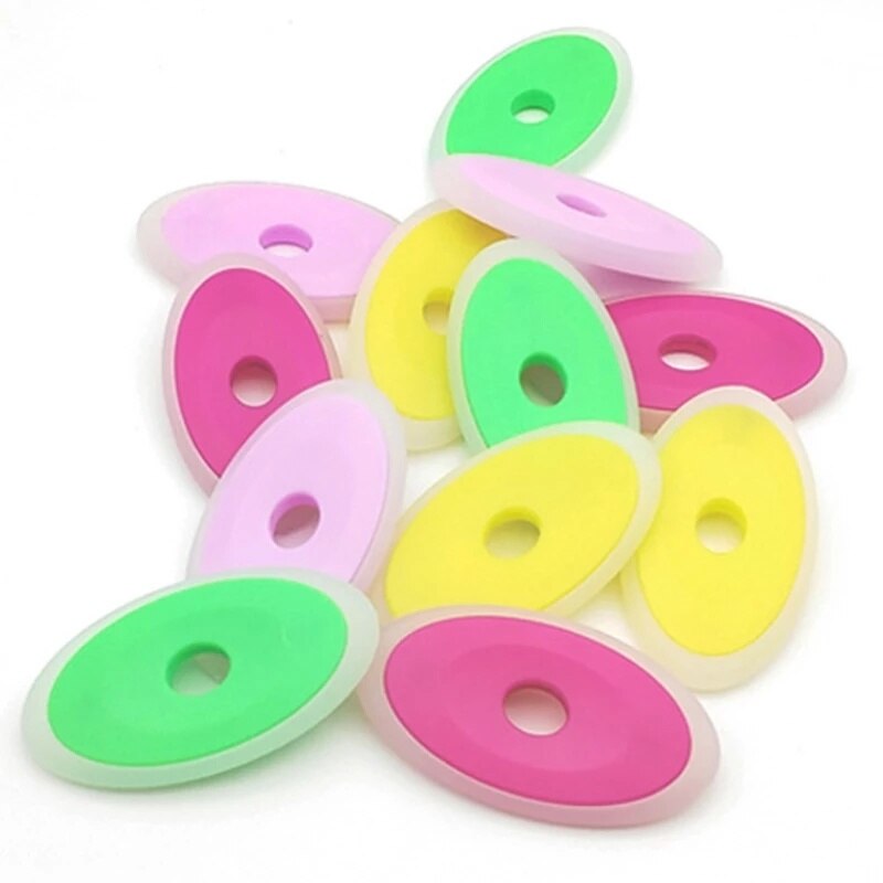 6 PCS/set erasable pen special rubber oval neutral eraser eraser pen school office supplies stationery