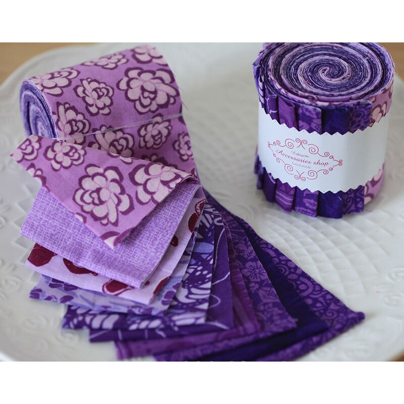 Dailylike Katoen Stof Jelly Roll Strips Jelly Roll Stof Strip Quilten Stof Jelly Roll Patchwork Doek Stof 10Pcs/roll
