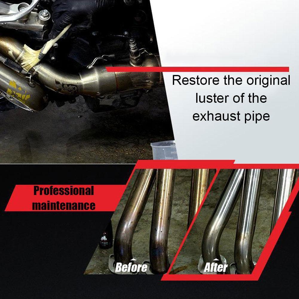 150ml Motorcycle Exhaust Pipe Cleaner Motorcycle Maintenance Equipment Exhaust Pipe Cleaner Automobile Motorcycle Tools