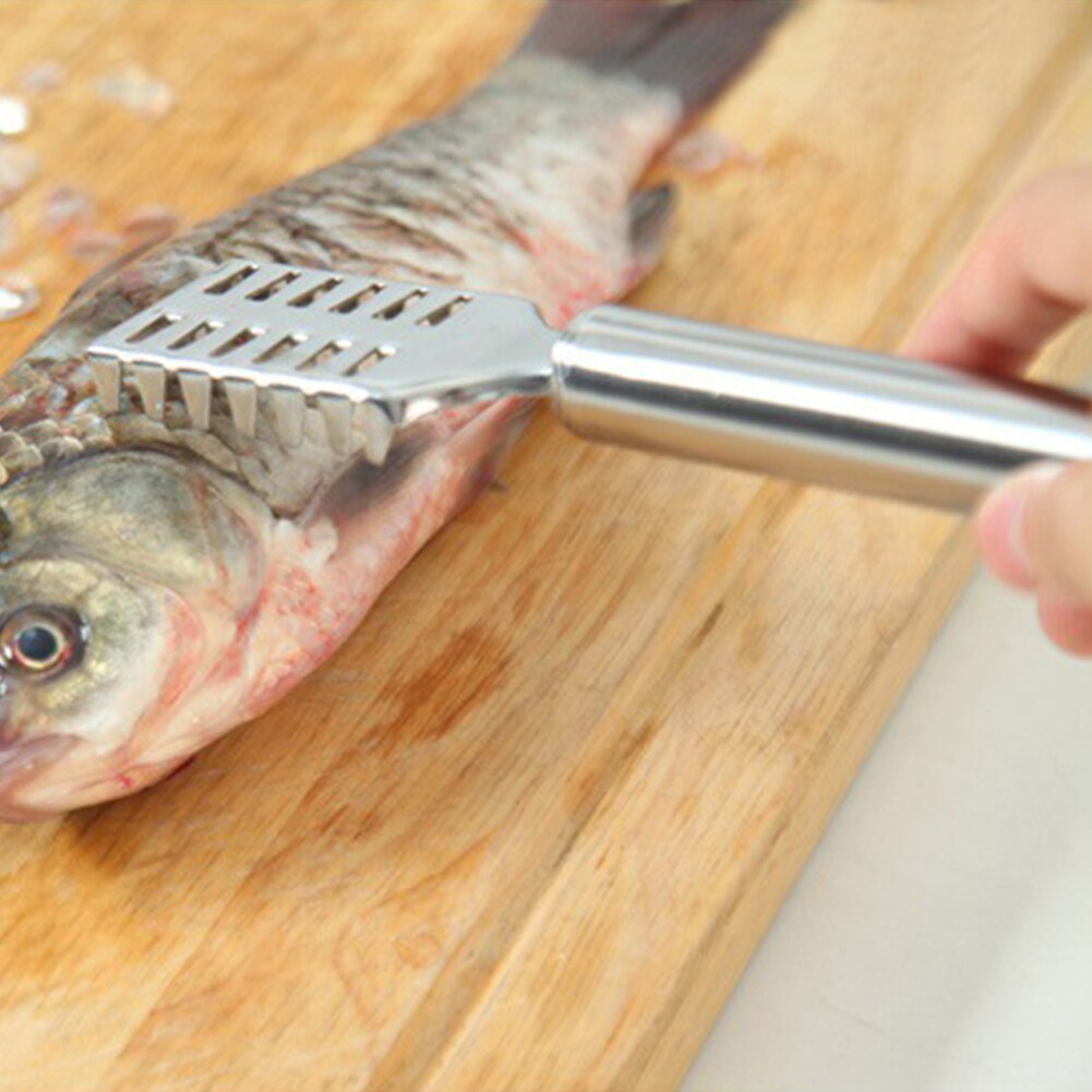Cooking Tools Fish Cleaning Knife Skinner Fish Skin Scraper Stainless Steel Fish Scales Fishing Cleaning Remover Kitchen Gadget