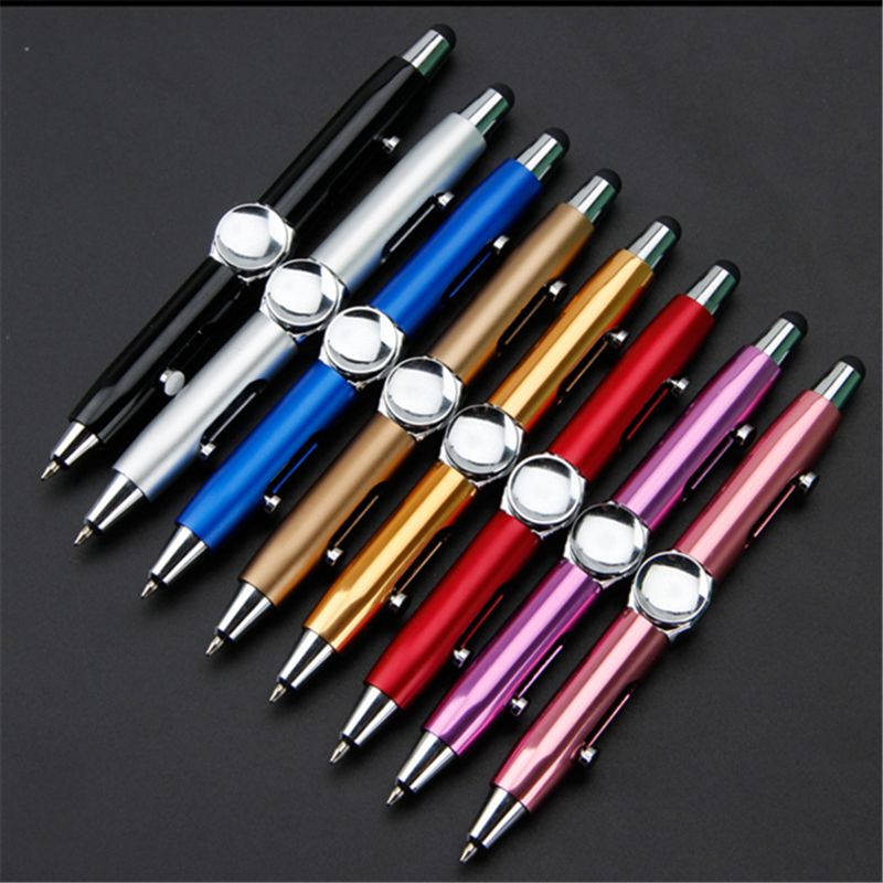 Fidget Pen Fidget Spinner Toy EDC Anti Stress Relief Metal Shell For Stundent Kids Adult