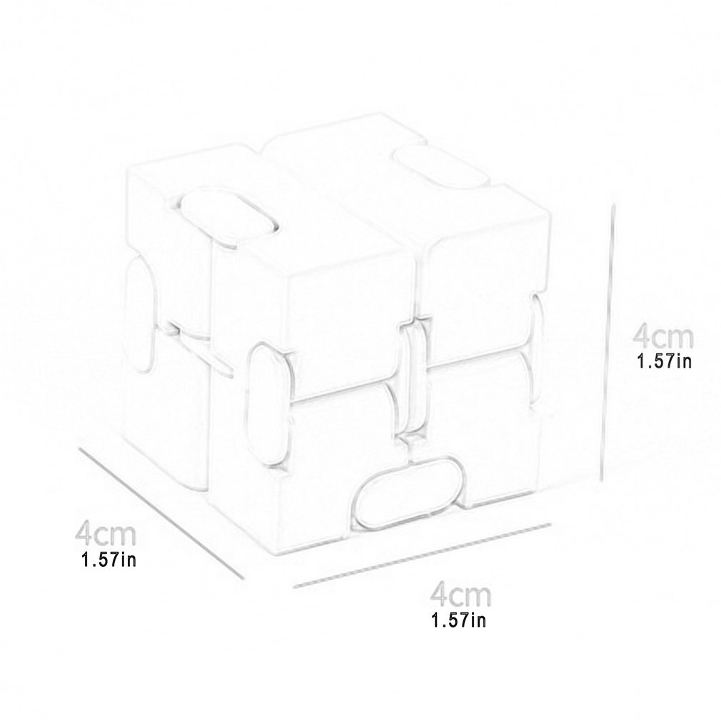 Pocket Flip Kubus Kleine En Licht Decompressie Bpa Gratis Niet Giftig Geen Lawaai Duurzaam Cube Concentraat Tool