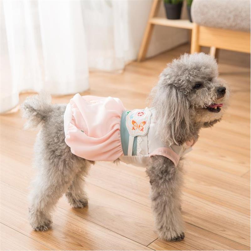 Zomer Jurk Voor Hond Hond Kleren Etnische Stijl Rok Puppy Kleding Lente Mode Jean Pet Kat Kleding Jurk XS-XXL