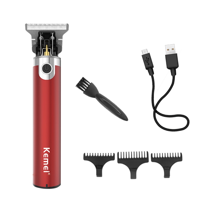 Mannen Professionele Tondeuse Baard Cordless Tondeuse Elektrische Haar Snijmachine Haar Rand Schetst Afwerking Trimmer