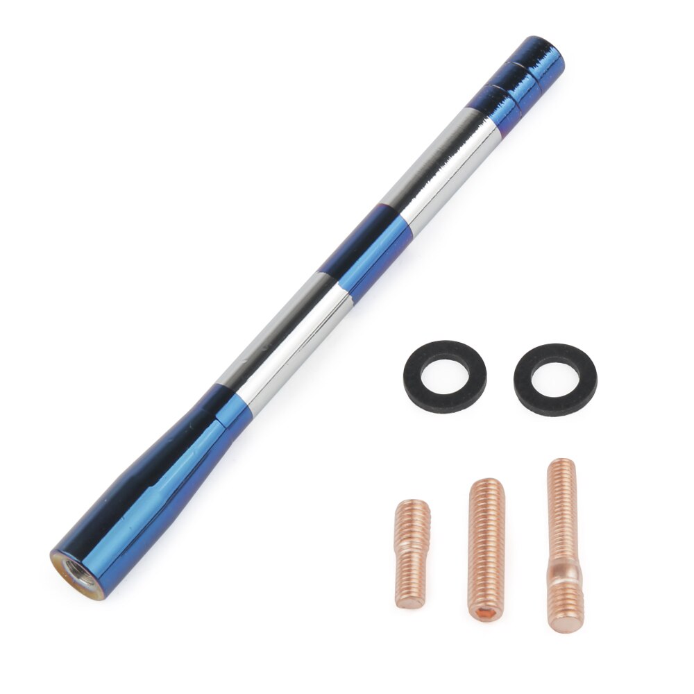 1pc aluminium universele auto dak voor spatbord radio signaal antenne auto antenne antenne uitschuifbaar