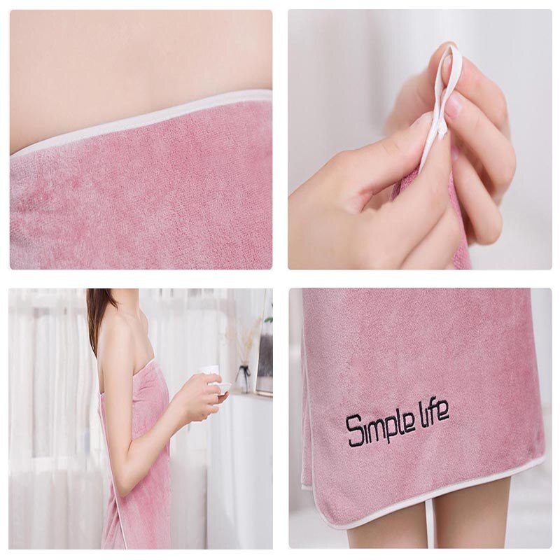 Microfiber Bath Towel Soft Absorbent Bathroom Towels Quick-drying Cloth For Bath And Sauna Thicken Spa Beach Towel Home Textile