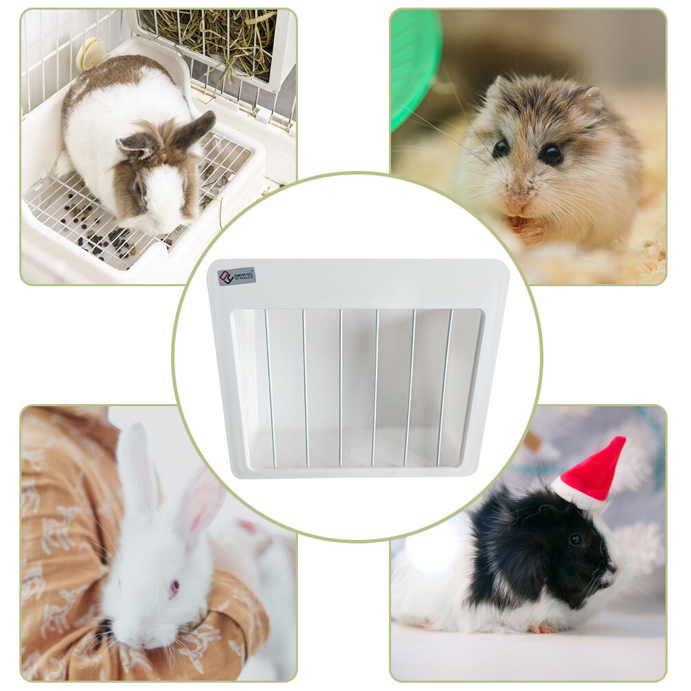 Rabbit Hay Rack Bunny Hay Feeder Rabbit Cage Hay Dispenser Hay Storage Holder