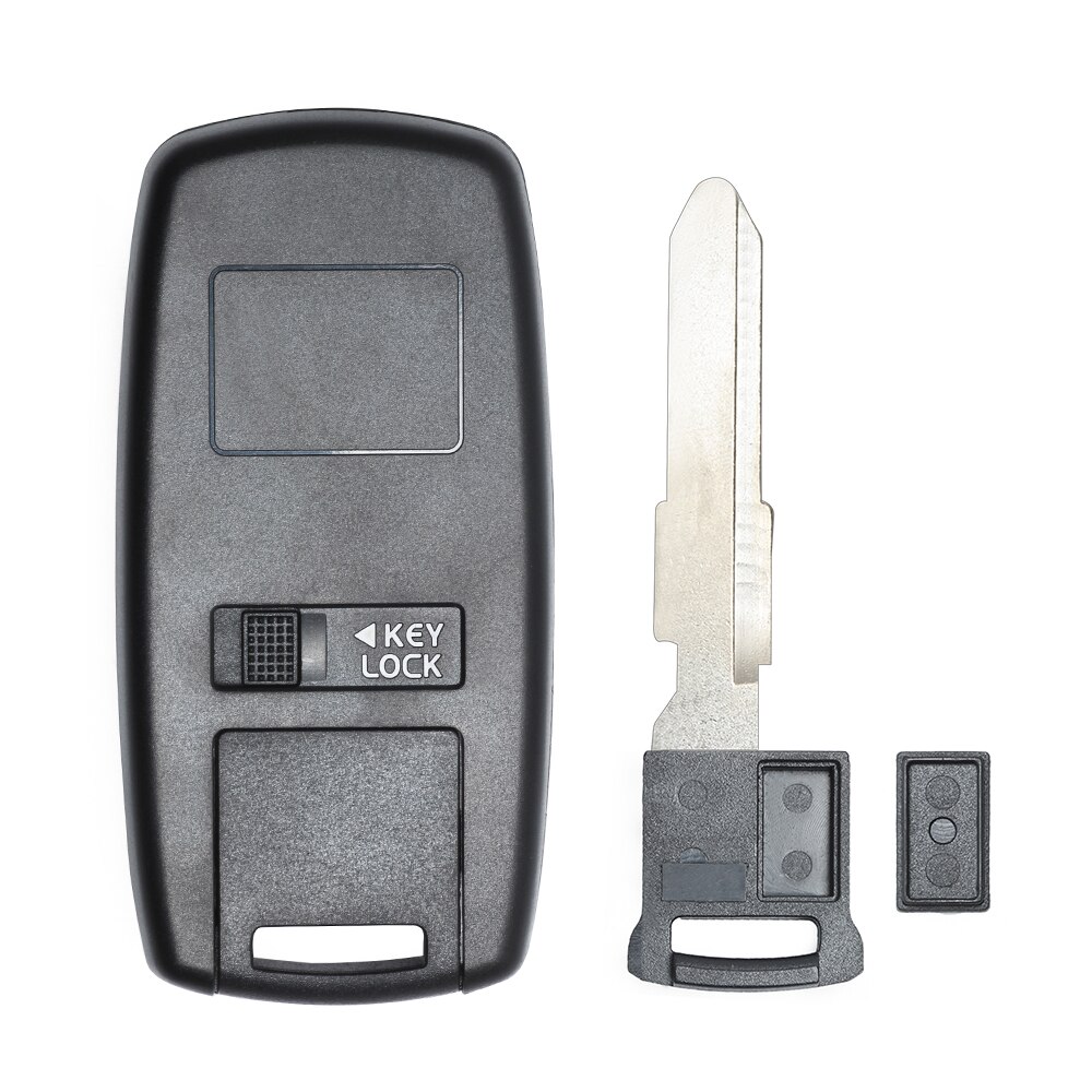 KEYECU Replacement Keyless Entry Remote Key Shell 2 Button Fob + Uncut Blade for Suzuki SX4 Grand Vitara Swift