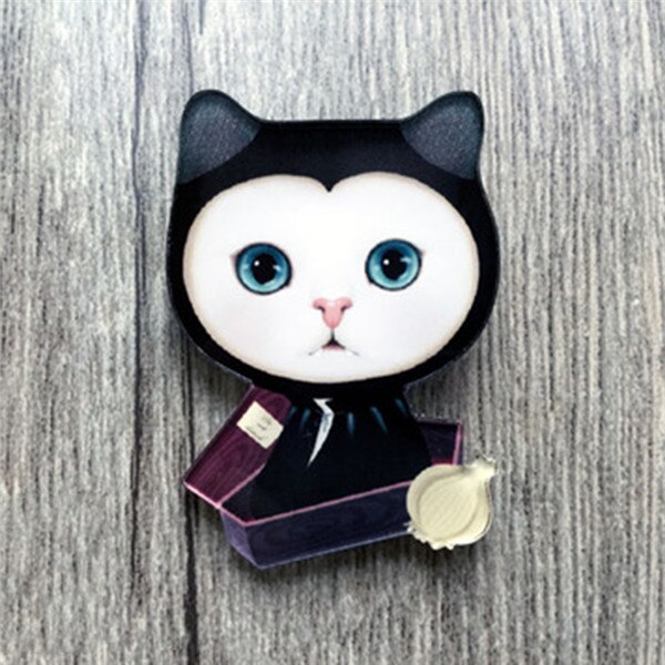 1 stuk zuid-koreaanse acryl speld kleine wegvlieg cartoon schattige badge kleine borst sieraden harajuku zachte zus baby broche gesp: 3