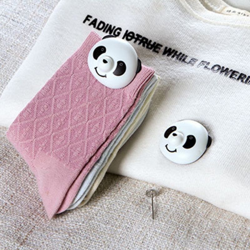 8/16/24 stuks antislip quilt handdoek vaste houder schattige panda antislip quilt lakens clips panda vorm sluitingen laken gesp