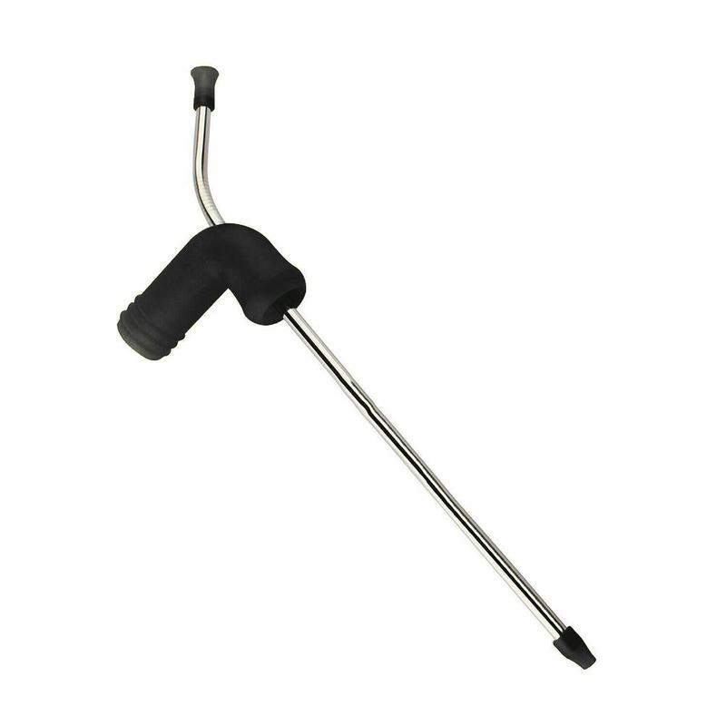 1PC Bier Schnorchel Stroh Bier Dispenser Doppel Schnorchel Trinken Bier Bar Werkzeuge Festivals Party Dispenser Unterhaltung Zubehör: 01-Black Long