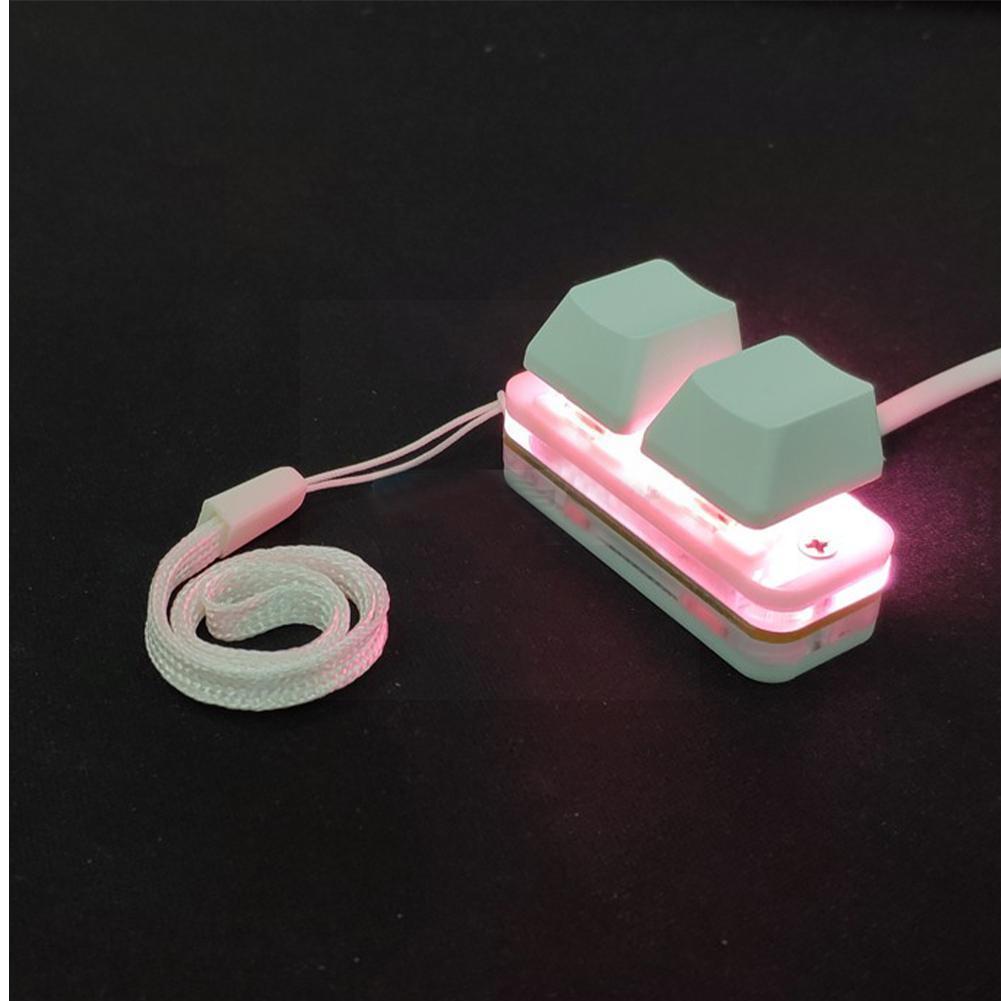 OSU 2 keys Macro Programming Keyboard RGB Mini Keyboard Red Gaming Switch Gaming Drawing Keypad Keyboard Custom L8S8
