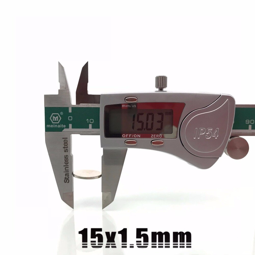 10/20/50/100/200Pcs 15X1.5 Kleine Ronde Magneet 15Mm X 1.5mm Neodymium Magneten 15X1.5Mm Permanente Sterke Krachtige Magneet 15*1.5