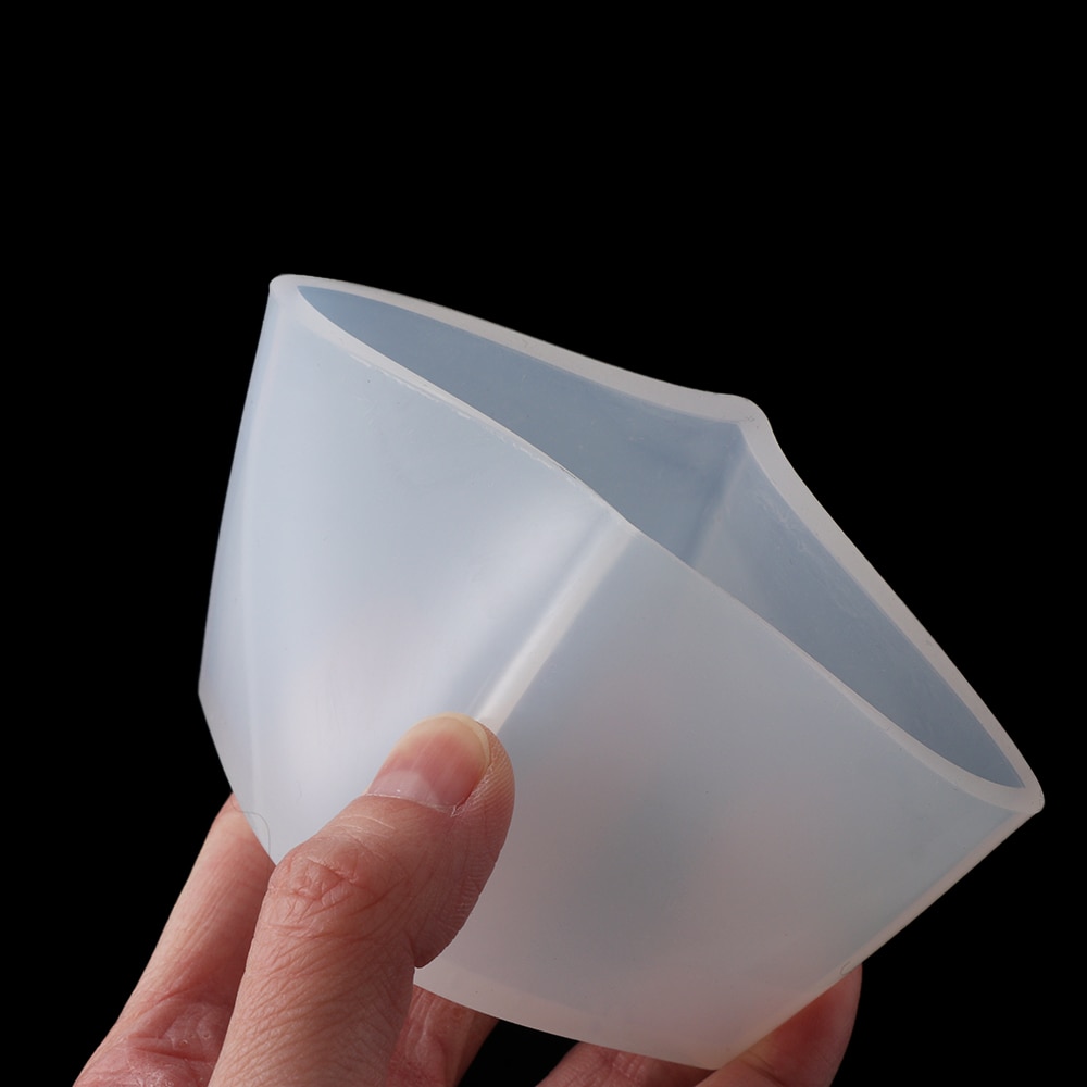 Transparent Square Cube Silicone Mould Crystal UV Epoxy Resin Molds DIY Pendant Jewelry Making Tools DIY Craft