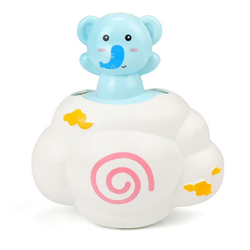 3 Pack pluie nuage baignoire jouets pour enfants baignoire temps pour enfants coloré pomme de douche Fun bain jouets horloge eau jouets