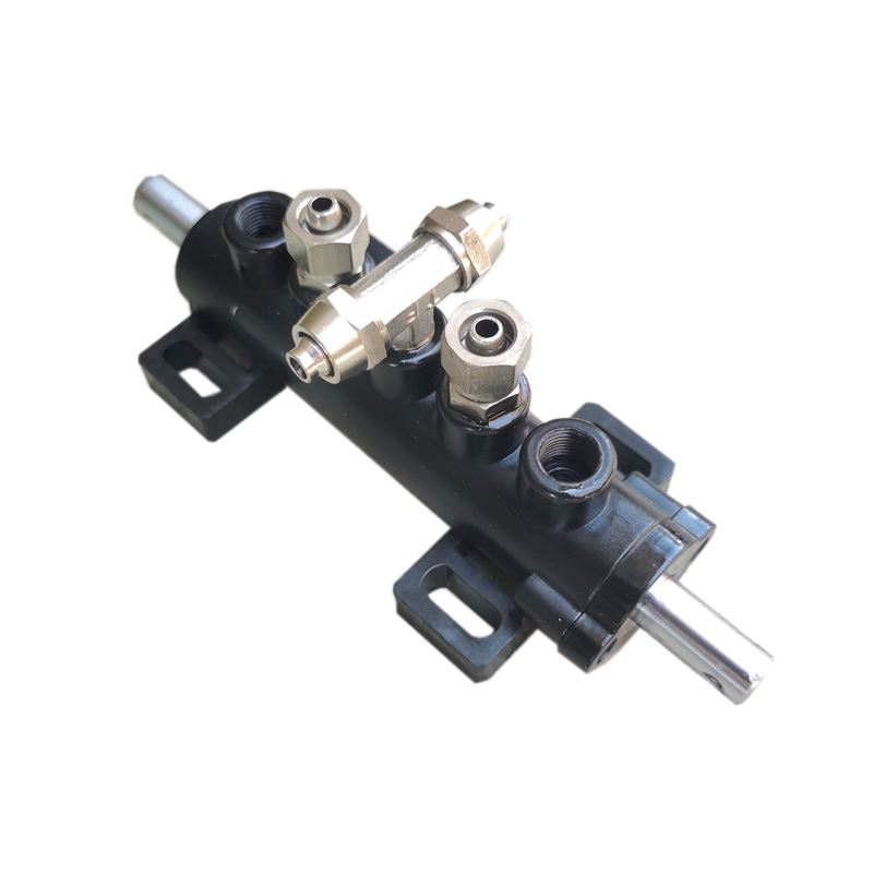 Air Control Five Way Foot Pedal Valve for Tire Changer Machine Cylinder Controlling Valve Switch Tyre Changer Spare Parts: Silver