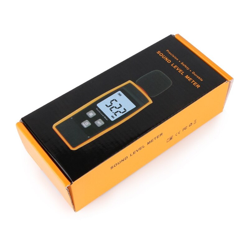 RZ1359 Decibel Meter Digital Sound Level Tester Noise Measurement 30~130dB LCD Display