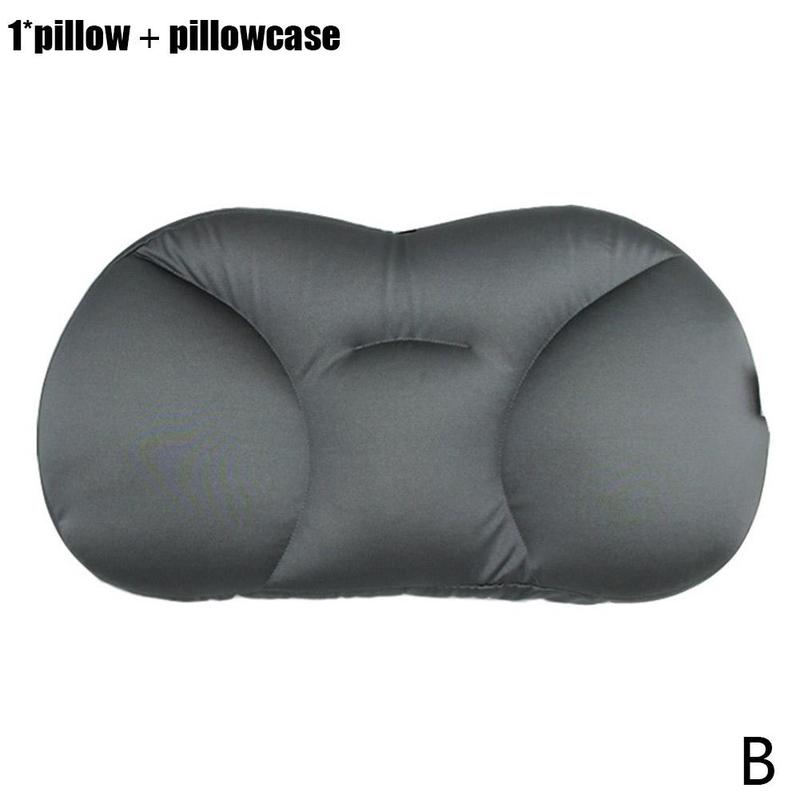 Slaap Kussen Alle-Ronde Cloud Kussen Alle Ronde Slaap Hals Ergonomisch Kussen Kussen Kussen Vormige Vlinder Ondersteuning U9M3: gray