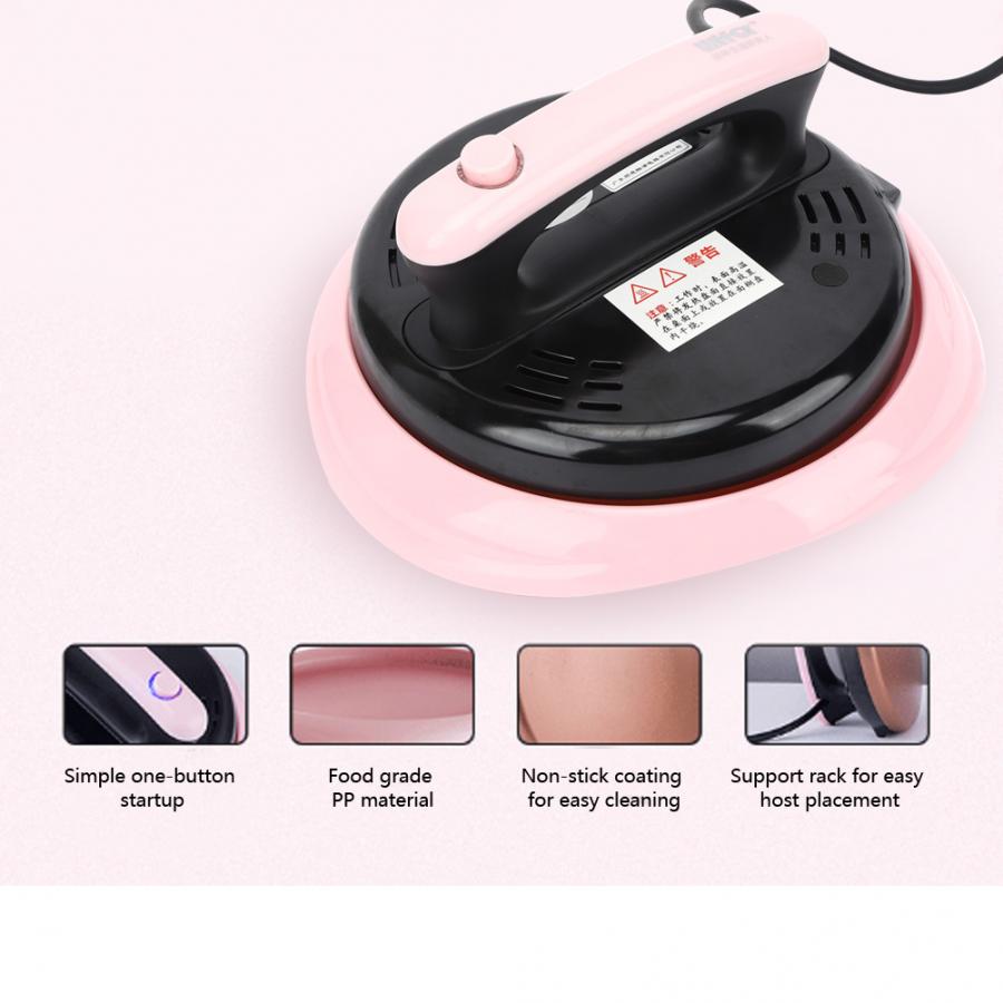 220V Automatische Pannenkoek Maker Non-stick Elektrische Pannenkoek Making Machine Keuken Koken Tool Au Plug Elektrische Bakpan