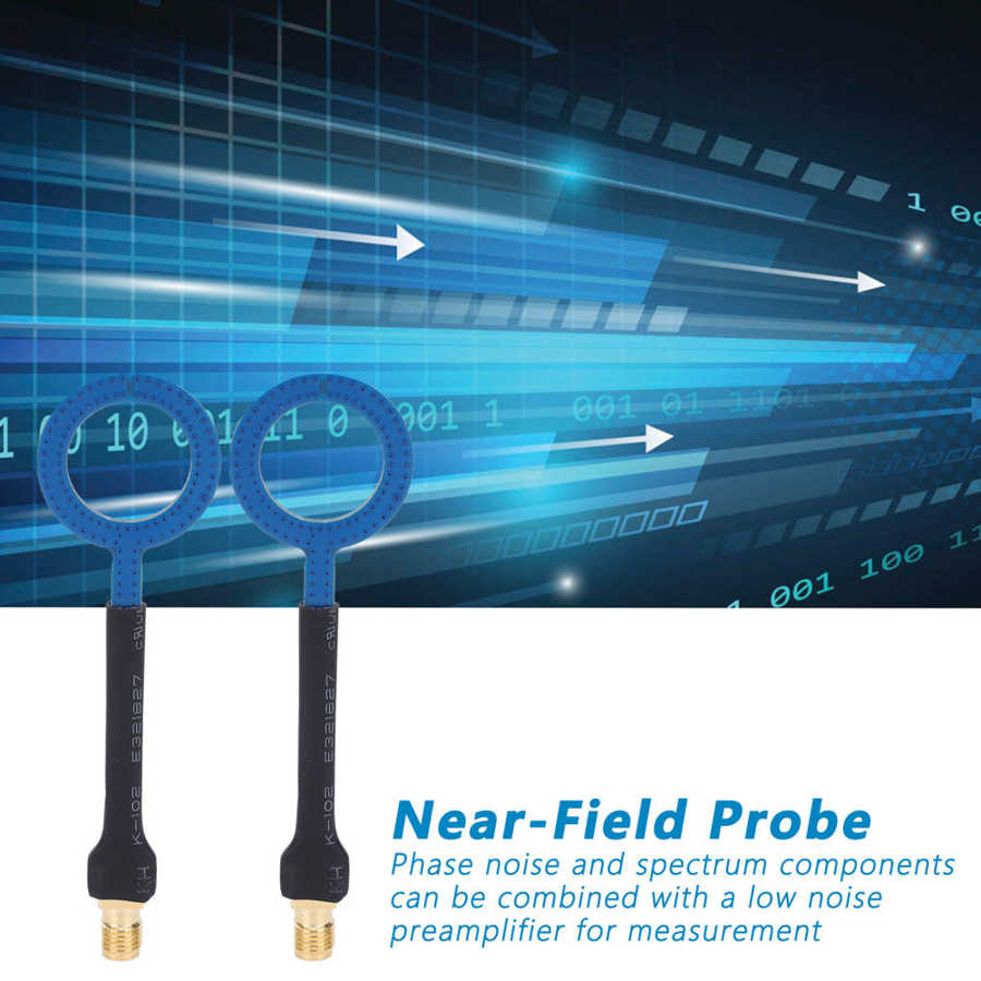 Sonda de H-FIELD EMC EMI de 20mm, accesorios de equipos eléctricos, sonda de campo magnético, 2 uds.