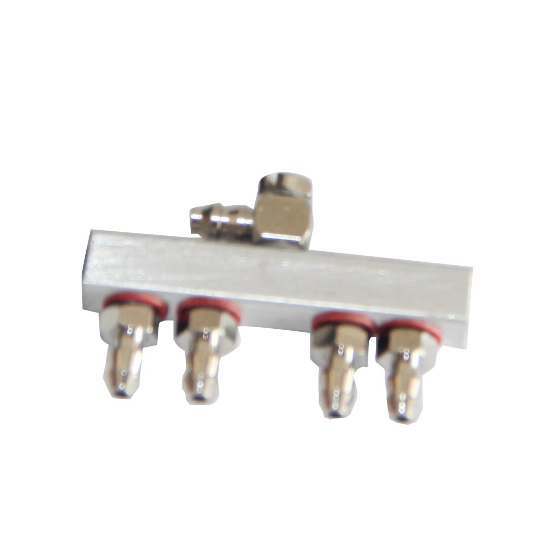 4-Way All-metal Oil Distributor Fuel by-pass Regulator T Connector for Toyan FS-L400 Nitro Engine Model