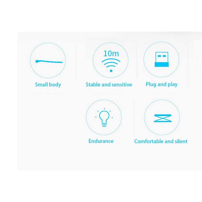 2.4Ghz Ultra-Thin Wireless Keyboard and Mouse Combo with USB Receiver Mouse Keyboard Set for Apple PC(Silver)