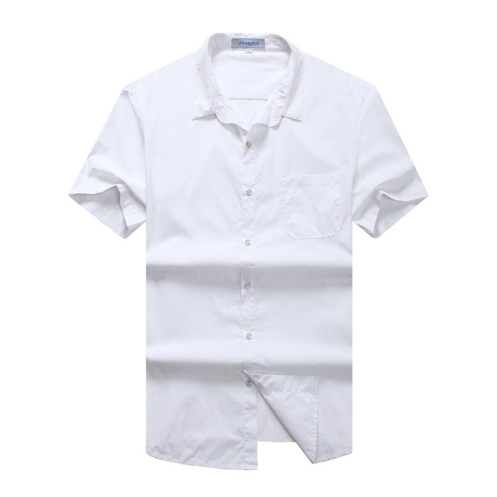 Plus Große Größe 8XL 7XL 6XL 5XL 4XL Neue Sommer Kurzarm Köper Reine Farbe Geschäft Kleid Hemden Formale Arbeit Hemden Männer
