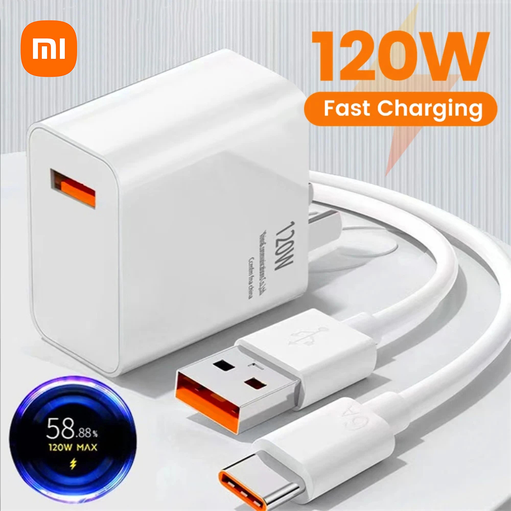 Xiaomi 14T 13 Pro 120W Original Ladegerät Turbo Schnelle Lade EU/Us-stecker Power Adapter 6A Typ C Kabel Für Redmi K80 K70 K50 Pro