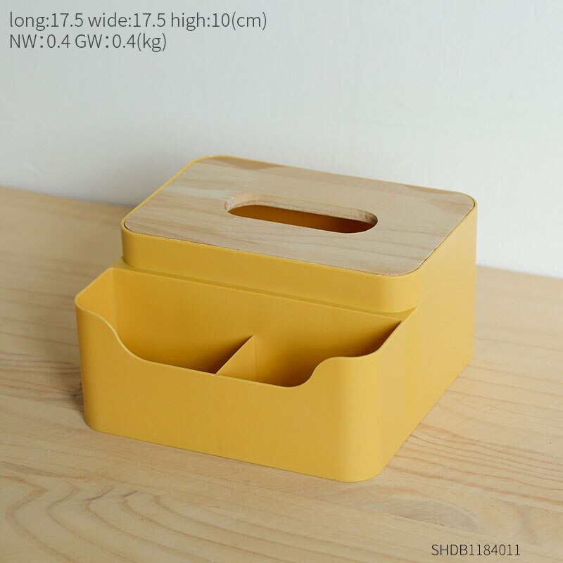 Nordic Tissue Box Multifunction Tissue Holder Decorative Tissue Boxes Living Room Bedroom Study Desk Decoration Accessories: Multifunctional B