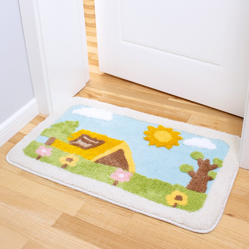 Zachte, zachte badmat, badkamer deurmat, decoratie, absorberende, antislip badmat, badmat, deurmat: 04 / 4060cm