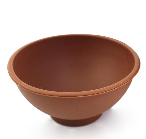 Silicone Mini Bowl Silicone Bowl Baby Solid Food Bowl Kitchen Seasoning Bowl Mask Dishes Children's Products: Coffee