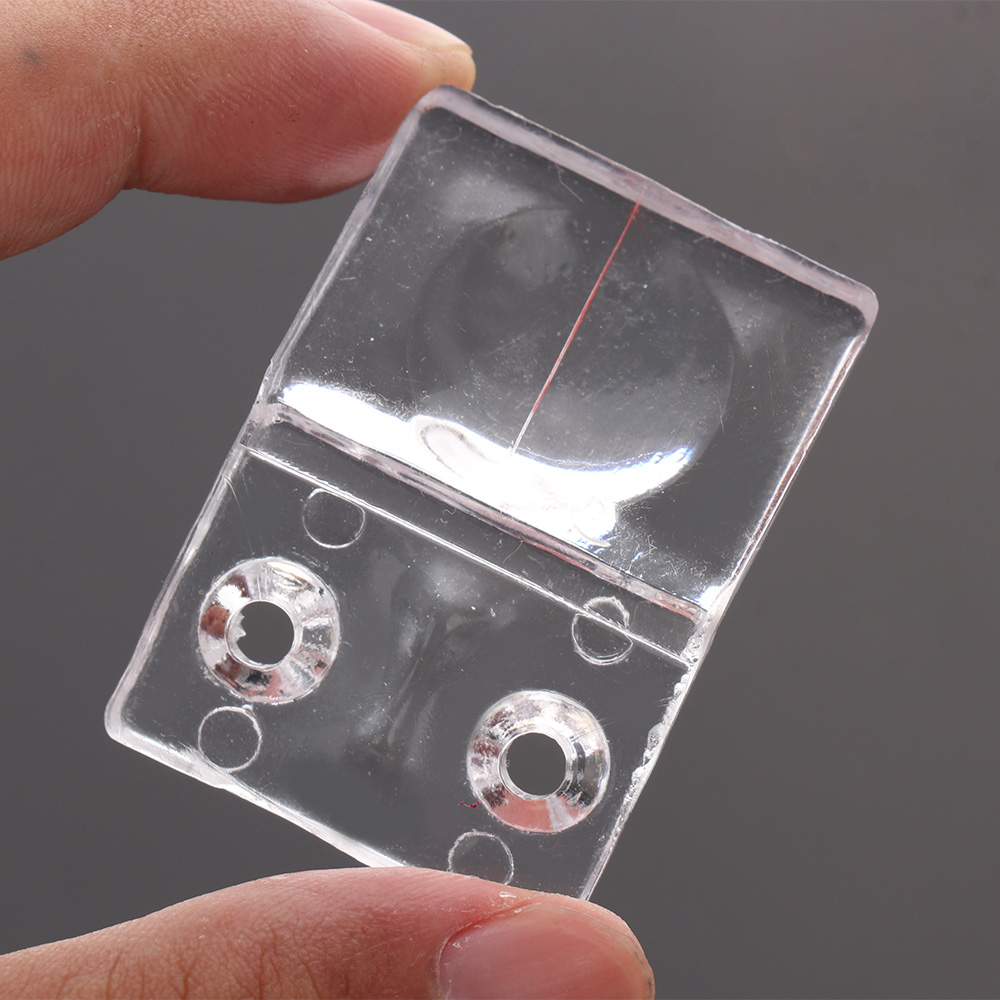 25mm dubbelhål 20mm enkelhål 6mm tjockt plexiglas träbearbetning förstoringsglas staket för träbearbetning precisionsbearbetning
