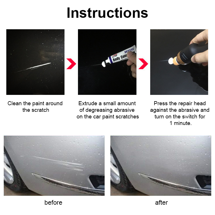 Innovative Mini Electric Car Polishing Machine Auto Waxing Machine Scratch Remover Machine Beauty Repair Tool Car Accessories